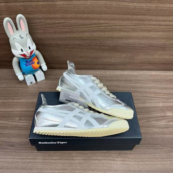 Asics Onitsuka Tiger Mexico 66 Silver Off White - Picture 6 of 9